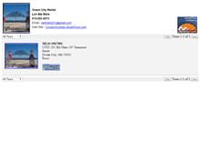 Tablet Screenshot of oceancityrental.ubuildtours.com